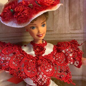 NIB Soda Fountain Sweetheart Barbie Coca-Cola  Collector Edition 1996 SKU 15762
